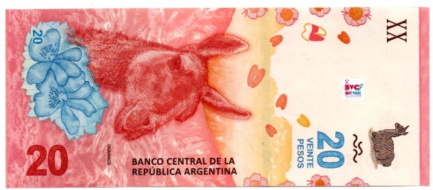 BANCO CENTRAL DE LA REPUBLICA ARGENTINA-20 PESOS – Best Value